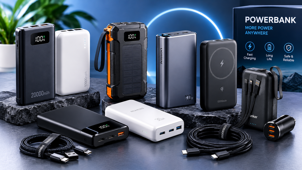 Typer av Powerbanks