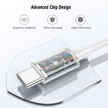 SiGN Fast Charging Cable USB-C to USB-C 60W, 3A, 2m USB-C PD - White