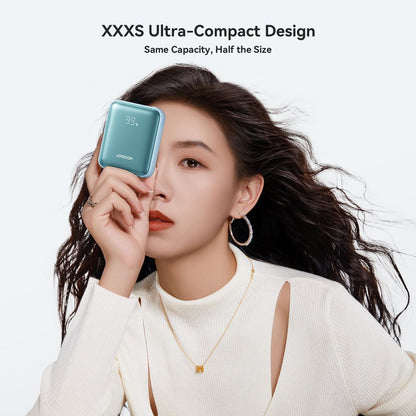 Joyroom 22.5W Powerbank 10000mAh Fast Charging with Dual Cables - Titanium