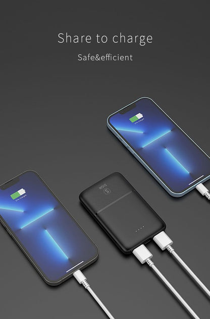 SiGN Ultrathin Powerbank 5000mAh - Black