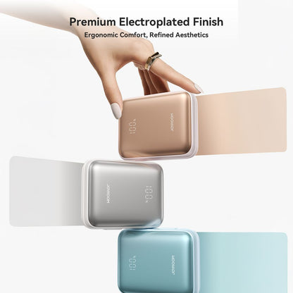 Joyroom 22.5W Powerbank 10000mAh Fast Charging with Dual Cables - Titanium