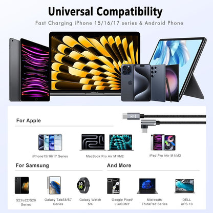 SiGN USB-C to USB-C Cable 2m, 100W - Black