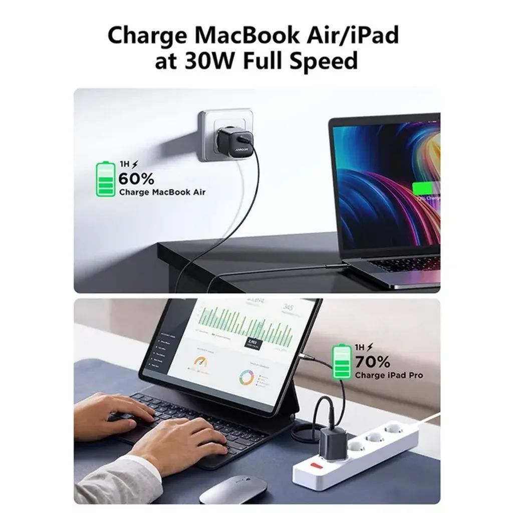 SiGN Single-Port Fast Charger, 30W - Black